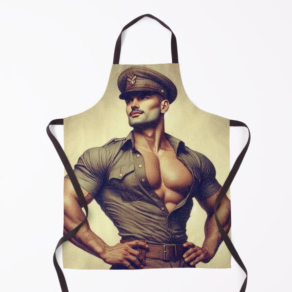 Item preview, Gay Pride 1940's Leather Military "Captain Tom" Berlin Leder Pride Graphic Design designed and sold by ItsAKinkThing.