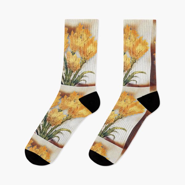 Item preview, Flowers in rustic red and burnt orange: A floral mix watercolour design  designed and sold by Art-by-Nade.