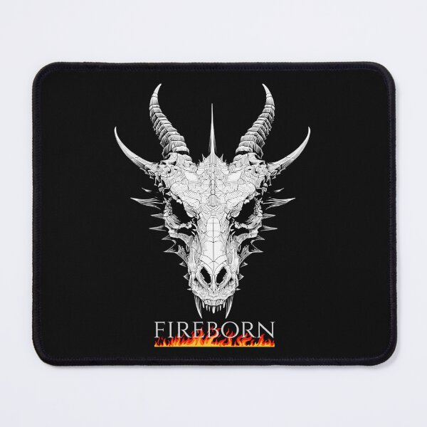 Item preview, Fireborn Dragon Skull Artwork Mythical Flame Design designed and sold by MTJ-Mushrooms.