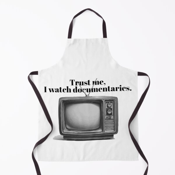 Item preview, Trust Me, I Watch Documentaries | Funny True Crime Retro TV Design designed and sold by idgafstudio.ch.