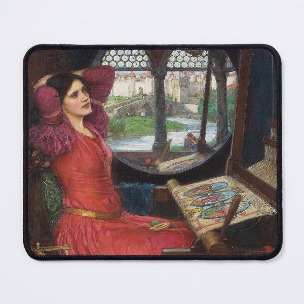 Item preview, I Am Half Sick of Shadows, Said the Lady of Shalott - John William Waterhouse designed and sold by forgottenbeauty.