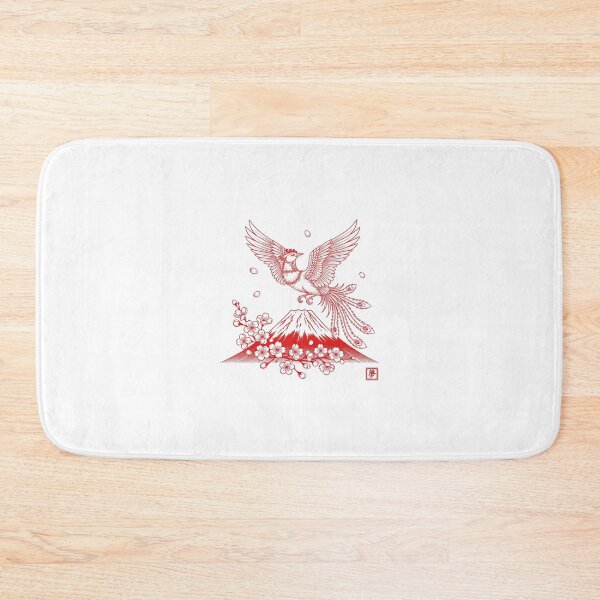 Item preview, Auspicious Collaboration: Phoenix, Sakura, and Sacred Fuji designed and sold by schwa24jpn.