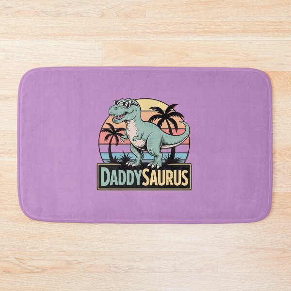 Item preview, Cool Daddysaurus Rex Retro Sunset Dad Gift designed and sold by ThomaslkOver.