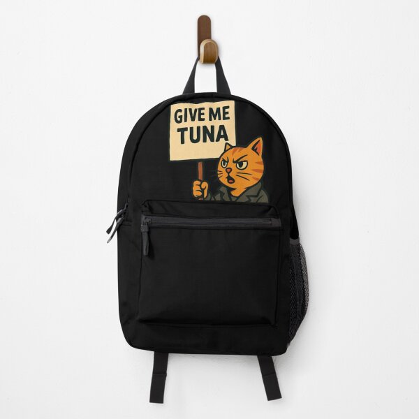 Item preview, Cat Demanding Tuna | Silly Paws Studio designed and sold by SillyPawsStudio.