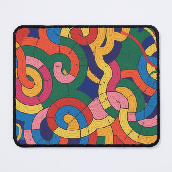 Item preview, Colorful Abstract Maze Puzzle – Relaxing Jigsaw for Adults & Families designed and sold by AnwarBS.