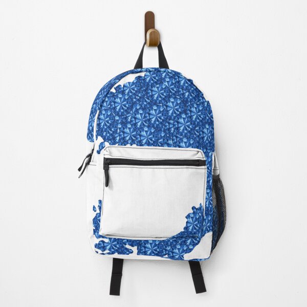 Item preview, Blue Rhinestone North Korea designed and sold by TheIconSmith.