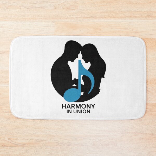 Item preview, Music Note People Love Stick Figures Holding Hands designed and sold by BHMARTS.