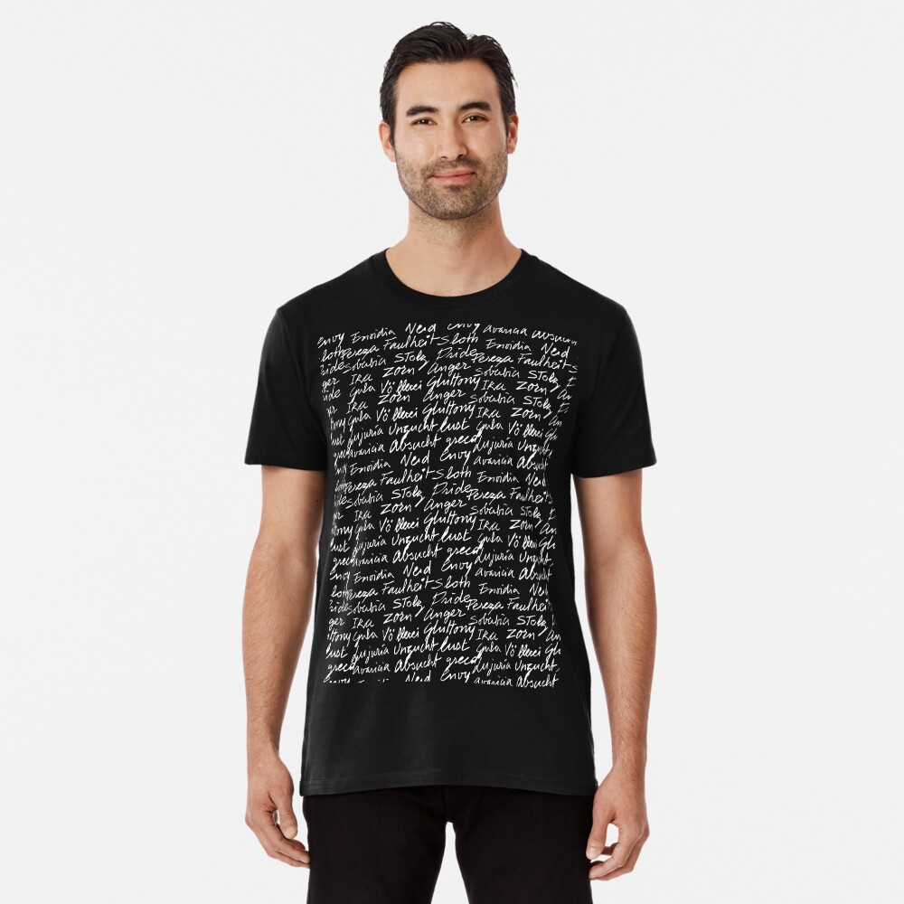 Vista previa del artículo con la obra «Camiseta premium», diseñado y vendido por VictoriaCF.