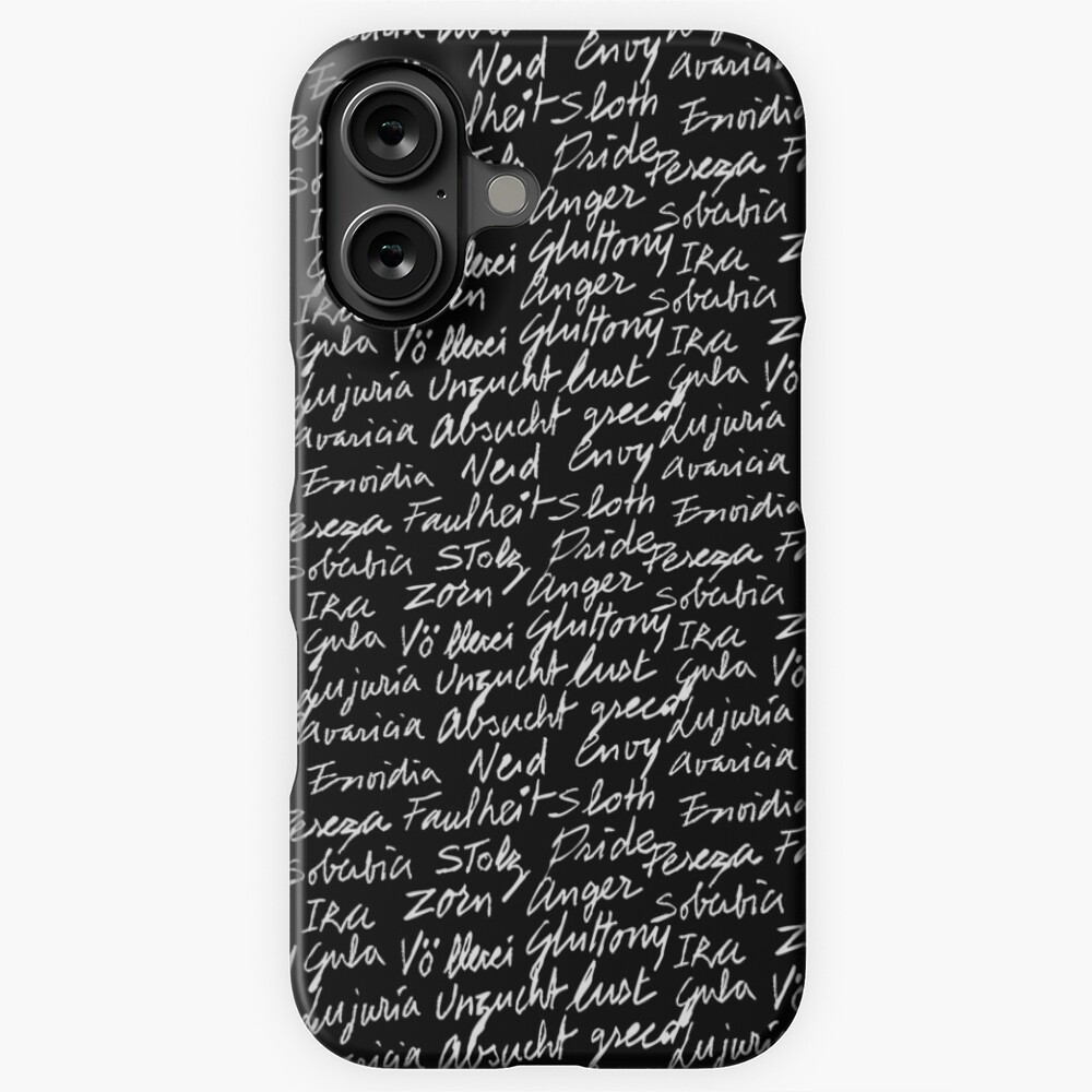 Vista previa del artículo con la obra «Funda rígida para iPhone», diseñado y vendido por VictoriaCF.
