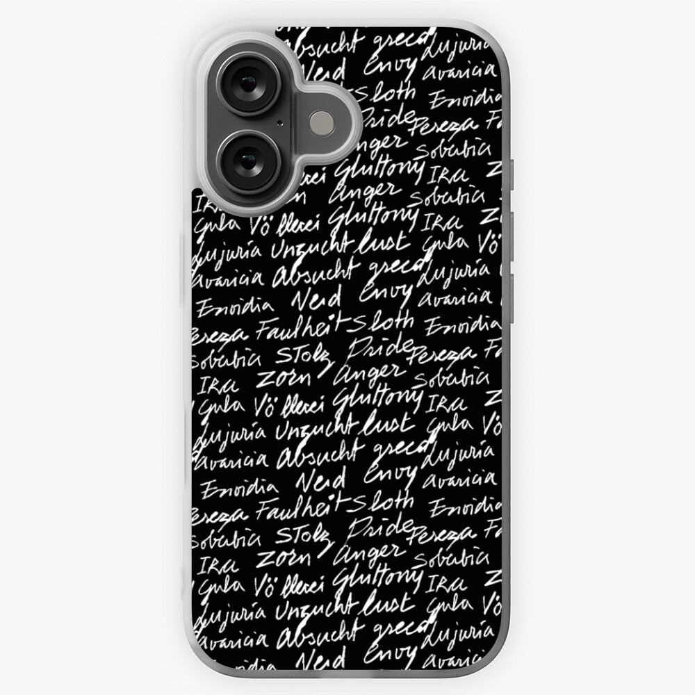 Vista previa del artículo con la obra «Funda blanda para iPhone», diseñado y vendido por VictoriaCF.