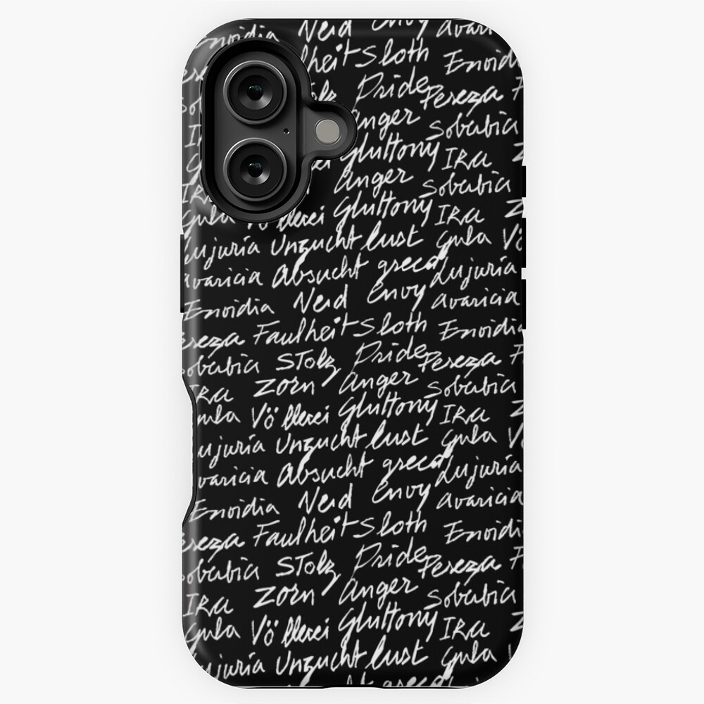 Vista previa del artículo con la obra «Funda resistente para iPhone», diseñado y vendido por VictoriaCF.