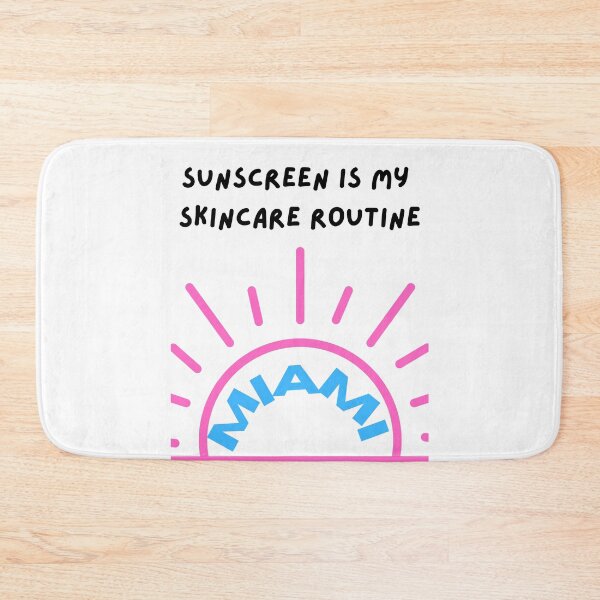 Item preview, Miami Shirt – Sunscreen is My Skincare Routine designed and sold by GiggleDesign.