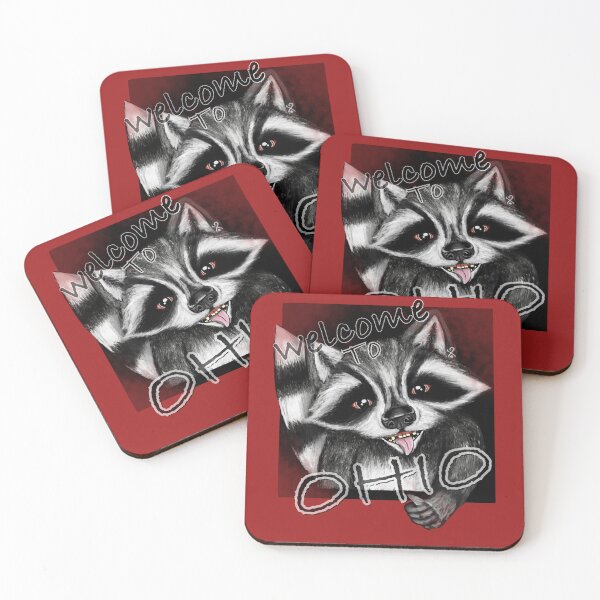 Item preview, Ohio raccoon designed and sold by ConfuzRandomly.