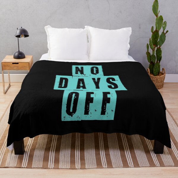 Item preview, Badass Gym Quote | No Days Off designed and sold by typoinspired.