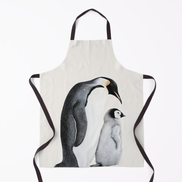 Item preview, Emperor Penguin with Baby Chick – Cute Nursery Wall Art for Children designed and sold by CuriousCherry.