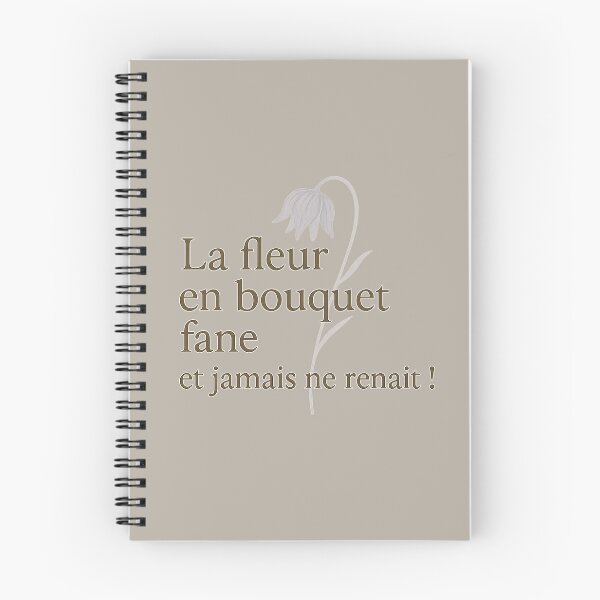 Item preview, The flower in the bouquet fades – Burgundian poetry designed and sold by Bratak.