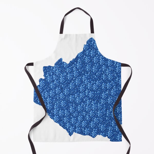 Aperçu de l'œuvre Strass Bleu Nicaragua créée et vendue par TheIconSmith.