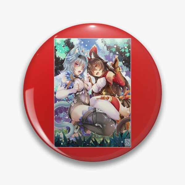 Item preview, Eual x Amber - Genshin Impact .png designed and sold by djevad.