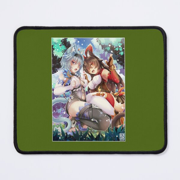 Item preview, Eual x Amber - Genshin Impact .png designed and sold by djevad.