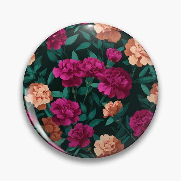 Item preview, Artistic Lush Carnationss Illustration For Hostess Gift designed and sold by RoyalStarsPatts.