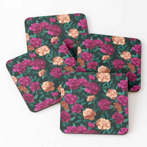 Item preview, Artistic Lush Carnationss Illustration For Hostess Gift designed and sold by RoyalStarsPatts.