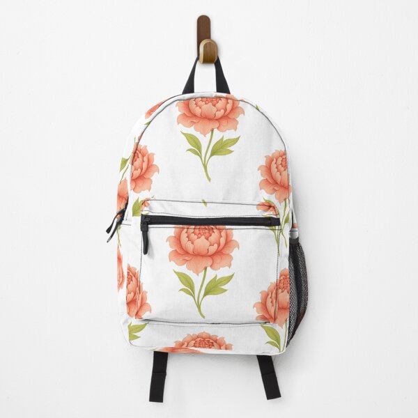 Item preview, Pink Peony Flower Art designed and sold by BrushAndBreathe.