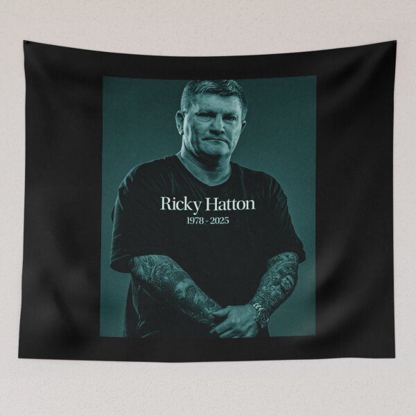 Item preview, Ricky Hatton Tribute – 1978–2025 designed and sold by CosmicCirrus.