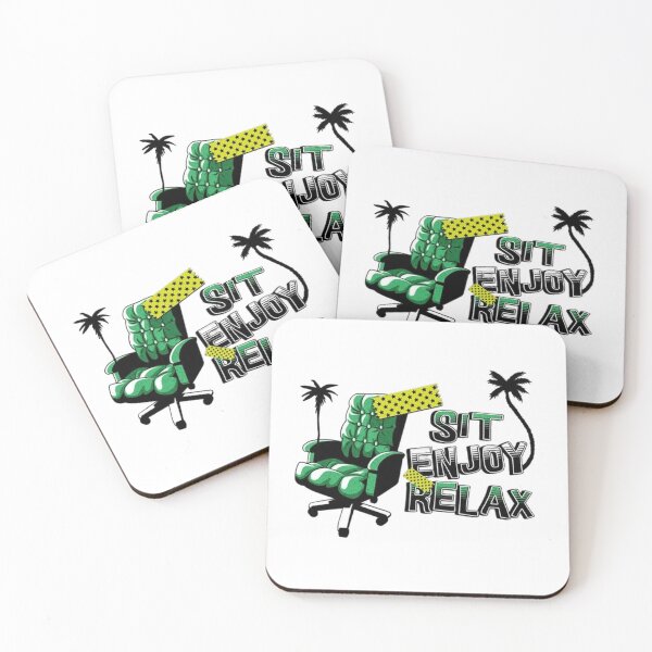 Item preview, Sit Enjoy Relax Cozy Design designed and sold by vibewear5.