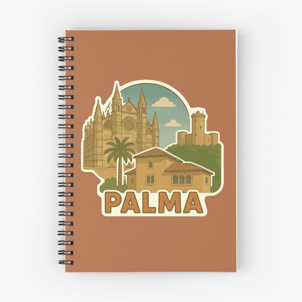 Artikelvorschau, Palma Reise-Souvenir-Aufkleber entworfen und verkauft von rogue-design.