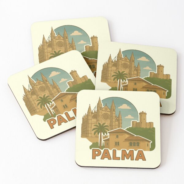 Item preview, Palma Travel Souvenir Sticker designed and sold by rogue-design.