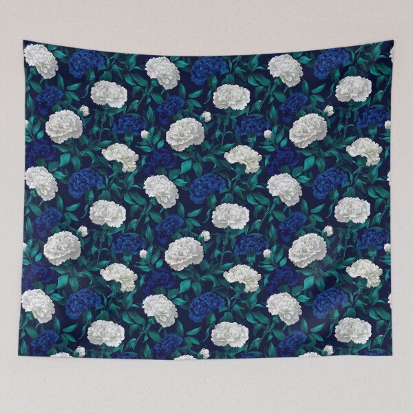 Item preview, Trendy Fresh Carnationss Illustration For Floral Theme designed and sold by RoyalStarsPatts.