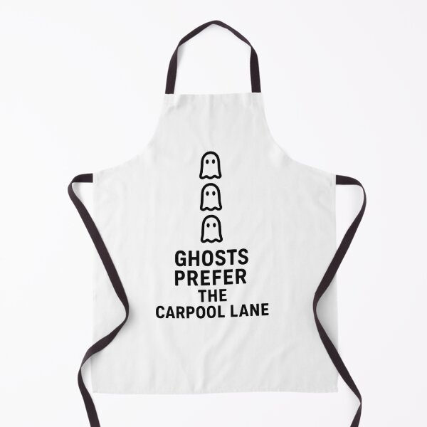 Item preview, Ghosts Prefer the Carpool Lane – Halloween Road designed and sold by DailyDrivesct.