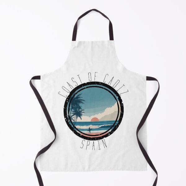 Item preview, Coast of Cadiz – Spain (with Black Lettering) designed and sold by VelvetRoom.