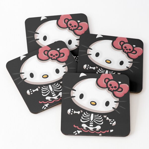 Item preview,  Skeleton Kitty Halloween designed and sold by AgedKeaton.