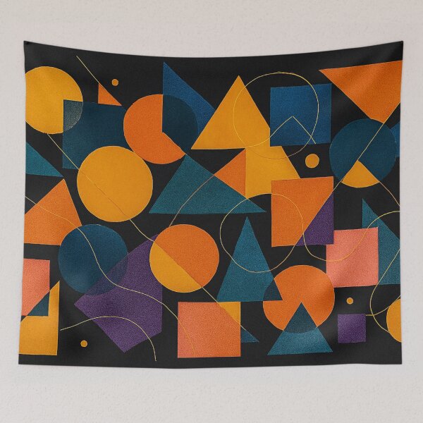 Item preview, Geometry meets color explosion designed and sold by Sigtrix.