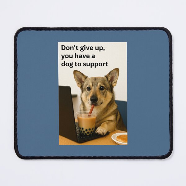 Item preview, Swedish Vallhund - don't give up  designed and sold by TheVallhundStop.