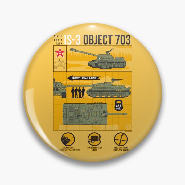 Item preview, For the Tank Fan – Soviet Heavy IS-3 Infographic designed and sold by FAawRay.