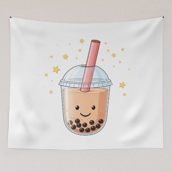 Item preview, Cute Kawaii Bubble Tea designed and sold by istoriadesign.