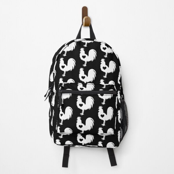 Item preview, Rooster Silhouette with Heart | Bold Farm Animal Graphic Design designed and sold by Dragonfly-10.