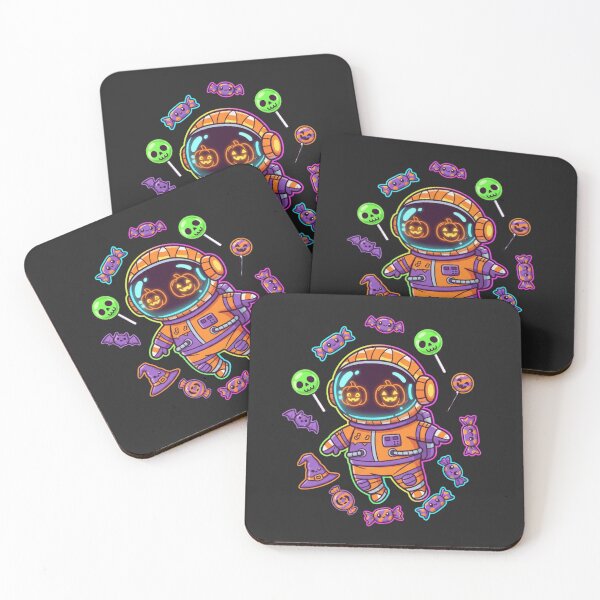 Item preview, Chibi Candy Astronaut – Cute Funny Kawaii Halloween Space Design designed and sold by ColorSplash123.