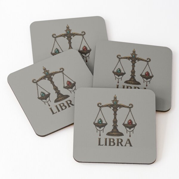 Item preview, Gothic Libra Zodiac Sign designed and sold by NoirAuraX.