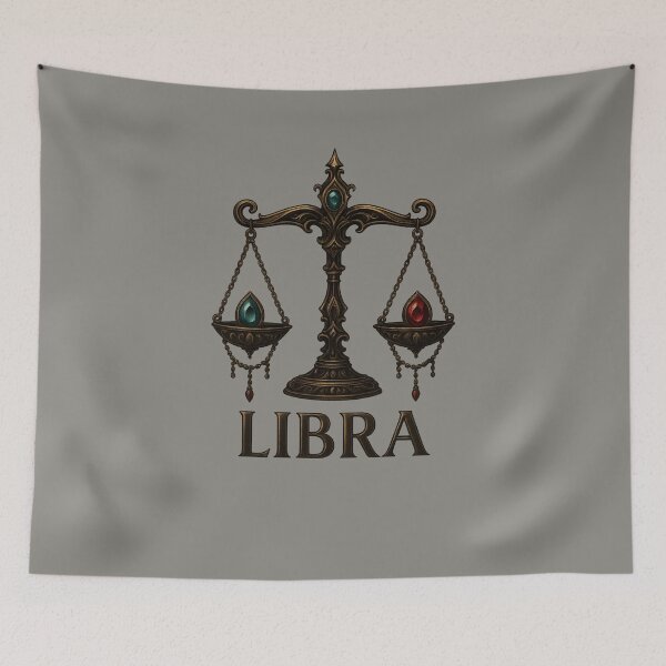 Item preview, Gothic Libra Zodiac Sign designed and sold by NoirAuraX.