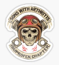 Sons with Arthritis Ibuprofen Chapter Sticker