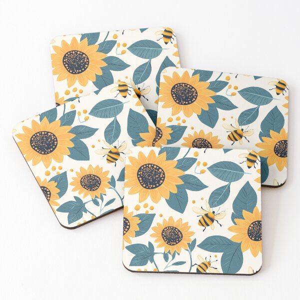 Item preview, Chic Wild Sunflower Florals For Rustic Charm designed and sold by RoyalStarsPatts.