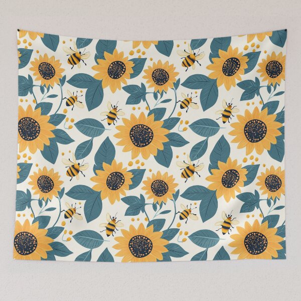 Item preview, Chic Wild Sunflower Florals For Rustic Charm designed and sold by RoyalStarsPatts.