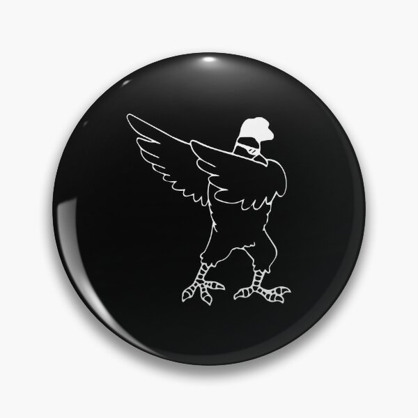 Item preview, Dabbing Chicken Silhouette | Funny Farm Animal Meme Art designed and sold by Dragonfly-10.