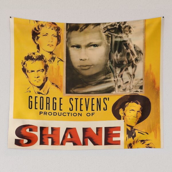 Item preview, Shane Movie Poster – Classic Western Wall Art – 1953 Film Print with Alan Ladd designed and sold by neildoch.