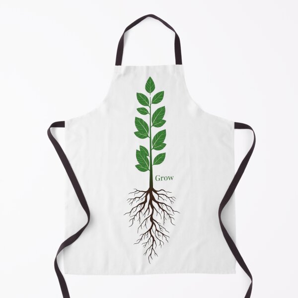 Item preview, Grow Plant Roots Minimalist Design – Inspirational Nature Artwork designed and sold by WovennDesigns.