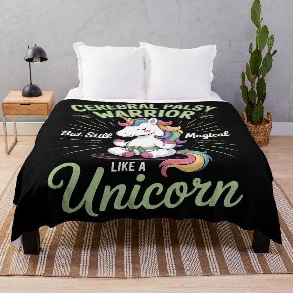 Item preview, Mágico como un unicornio: Concientización sobre la parálisis cerebral designed and sold by CookWorldLaughs.