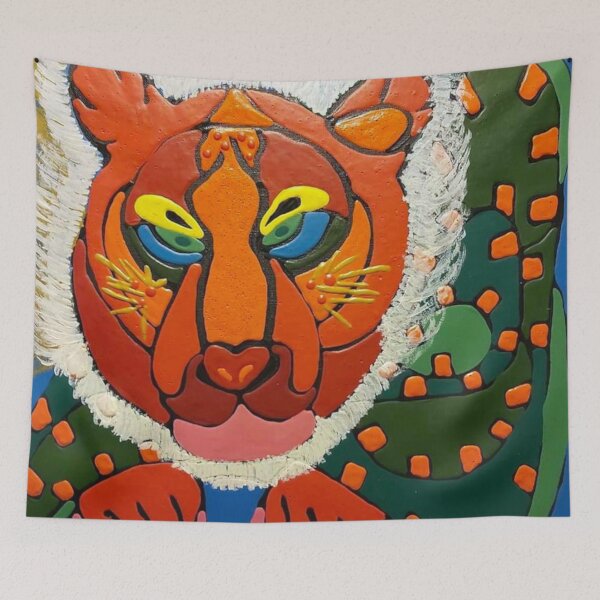 Item preview, Tiger-python designed and sold by Gluecknika.